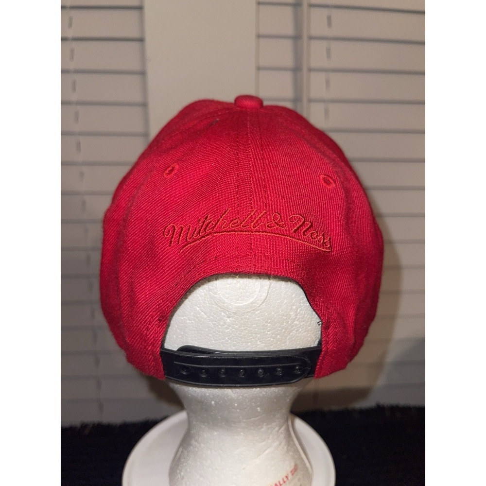 Houston Rockets Mitchell And Ness SnapBack Red - Picture 6 of 11